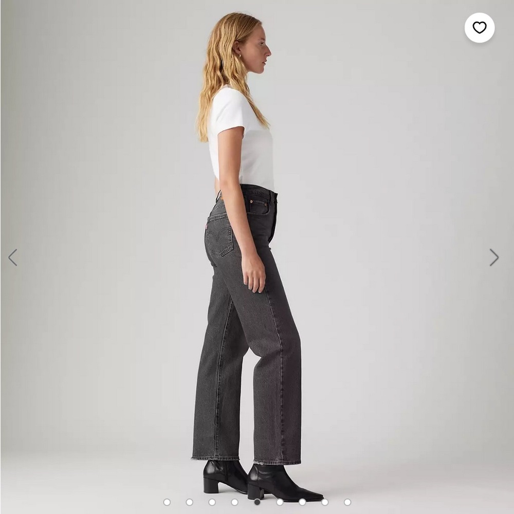 Levi's Ribcage Straight Ankle Jeans - 30x27 NWT - Picture 4 of 6